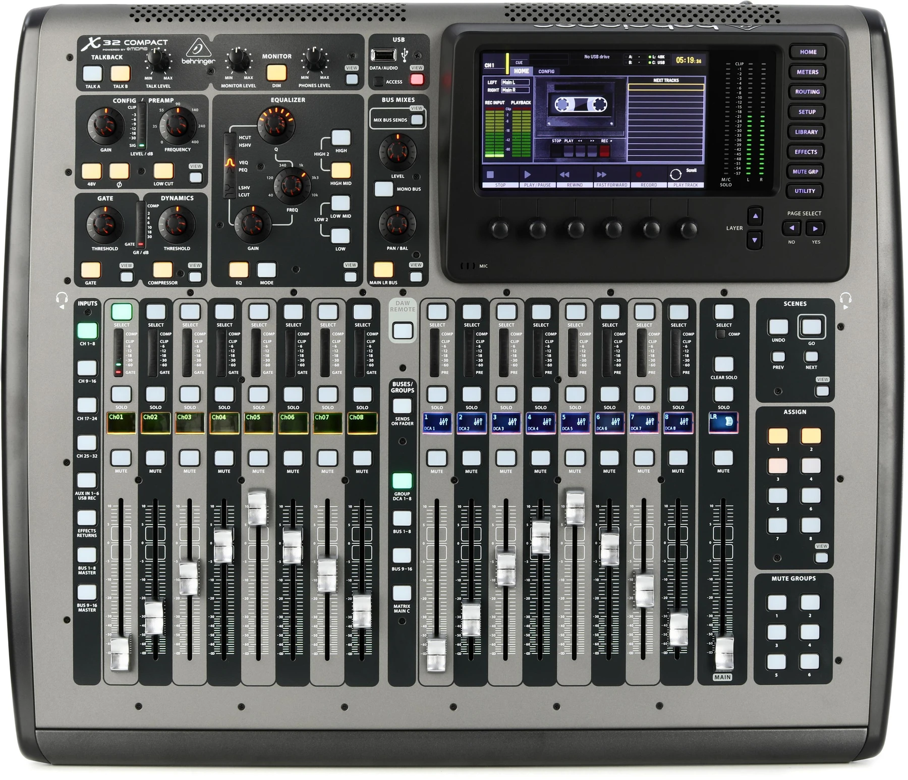 Behringer X32 Compact 40通道数字调音台