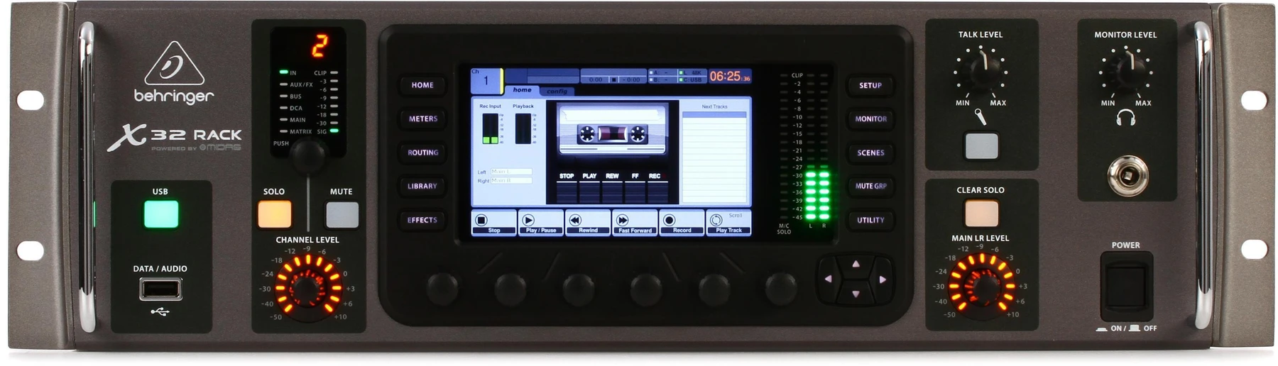 Behringer X32 Rack 40通道机架式数字调音台