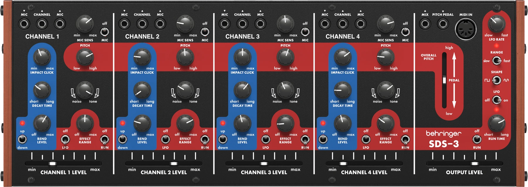 Behringer BDS-3 模拟鼓合成器