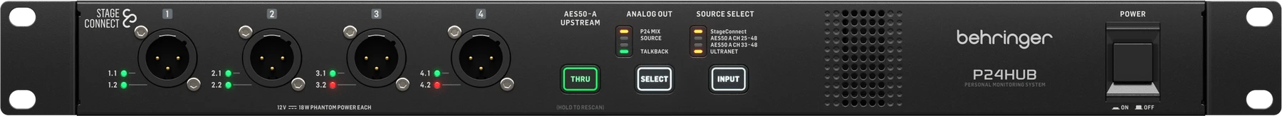 Behringer P24Hub StageConnect 集线器