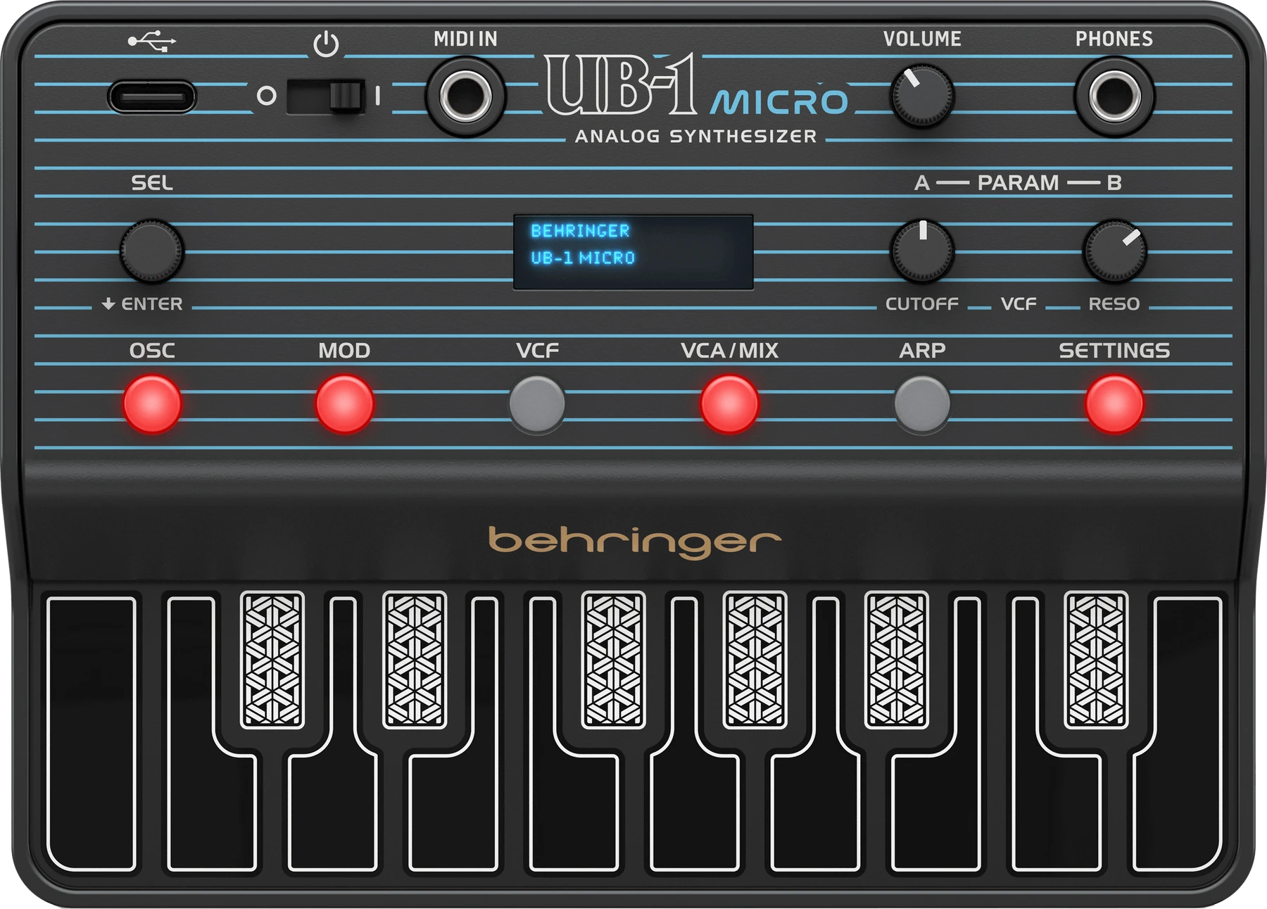 Behringer UB-1 微型便携式模拟合成器