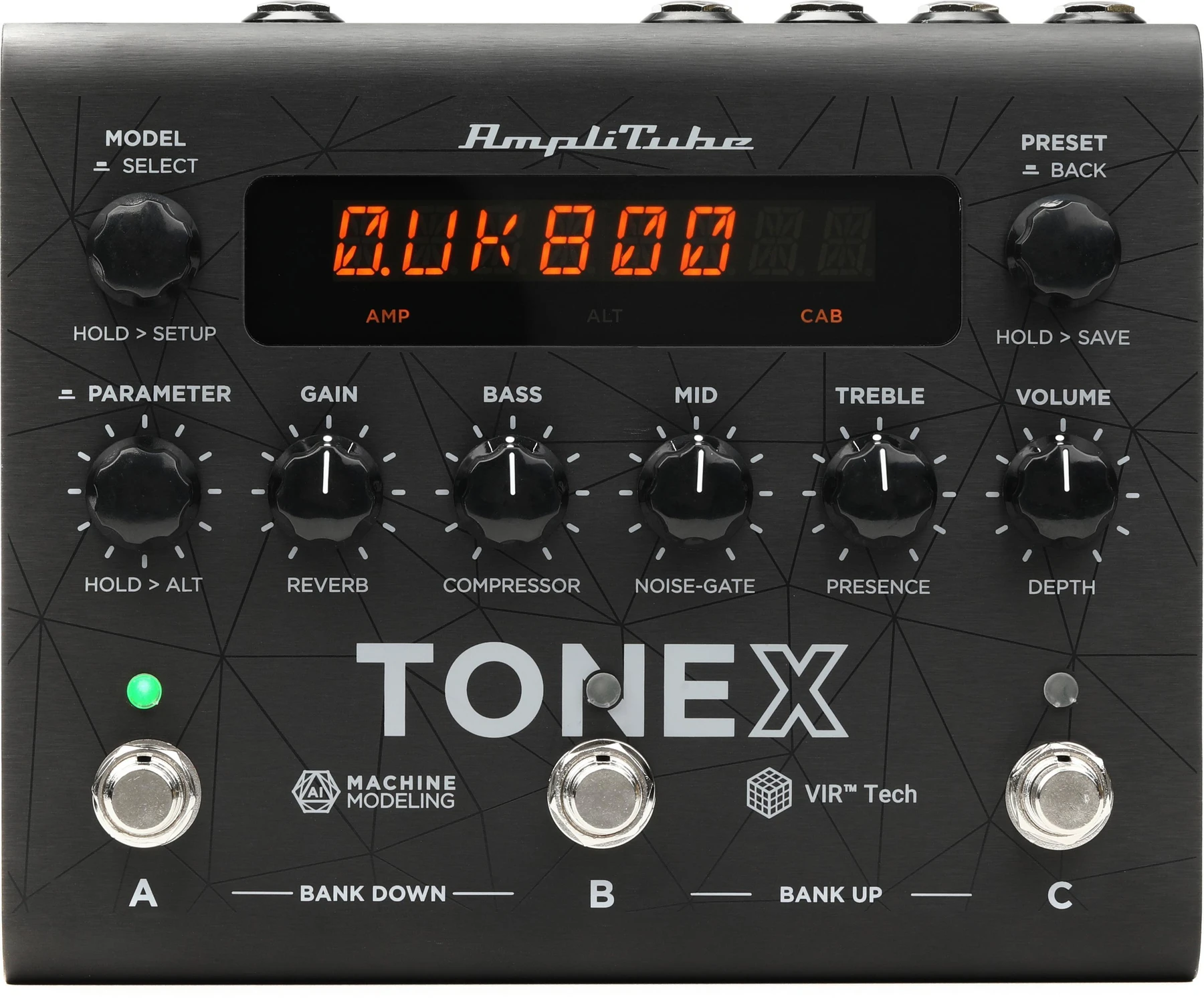 IK Multimedia TONEX Pedal 放大器/箱体/踏板建模器