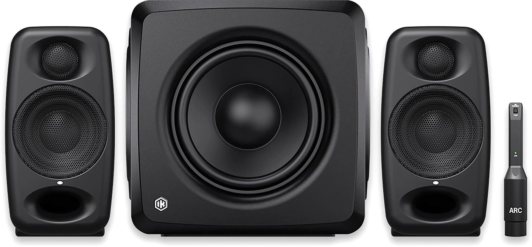 IK Multimedia 2.1 iLoud Micro Monitor Pro 套装 - 黑色