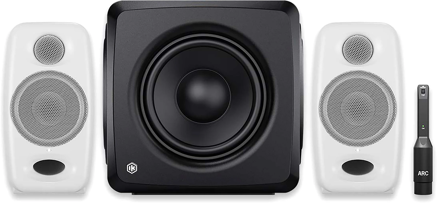 IK Multimedia 2.1 iLoud Micro Monitor Pro 套装 - 白色