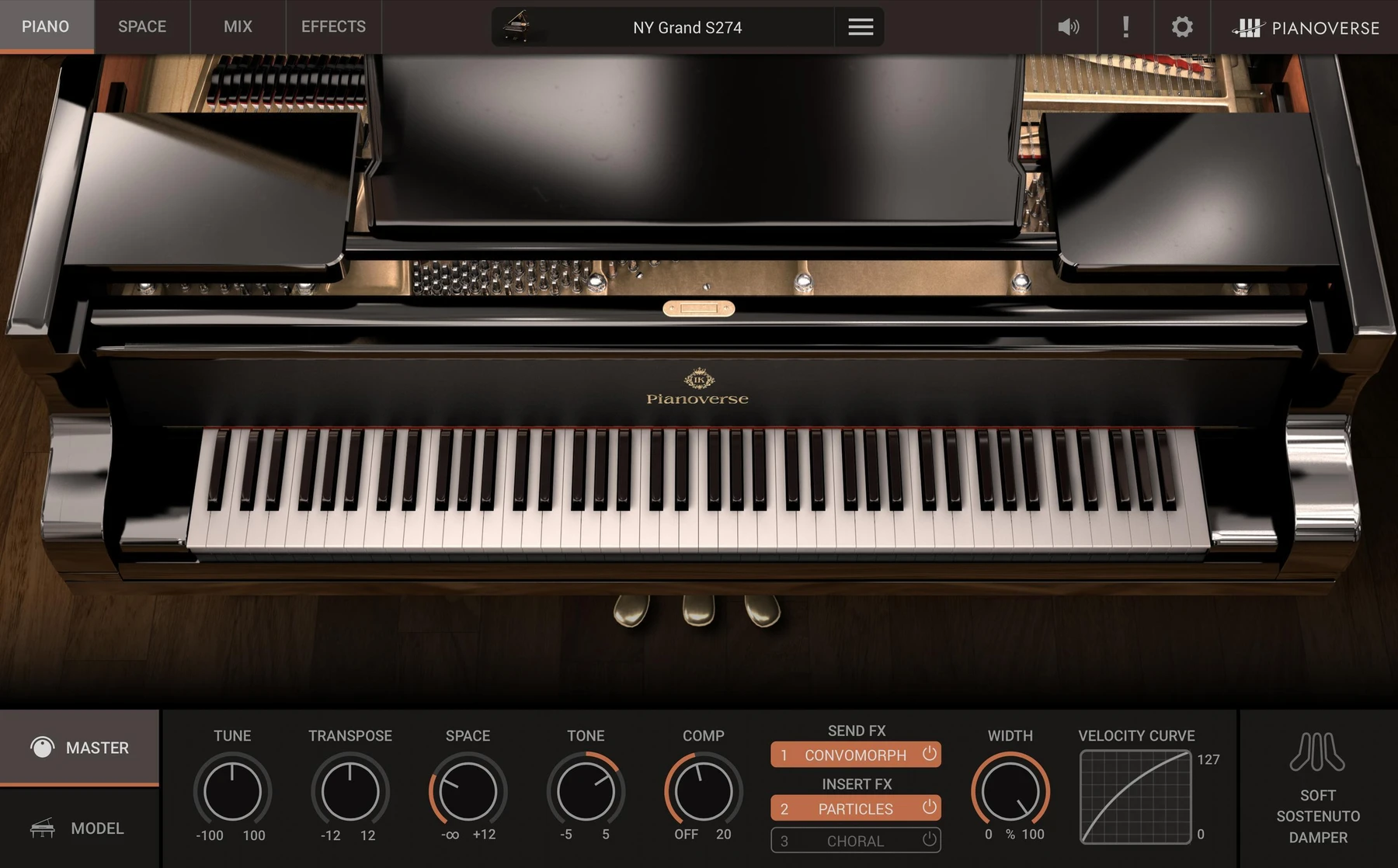 IK Multimedia Pianoverse NY Grand S274 虚拟三角钢琴插件