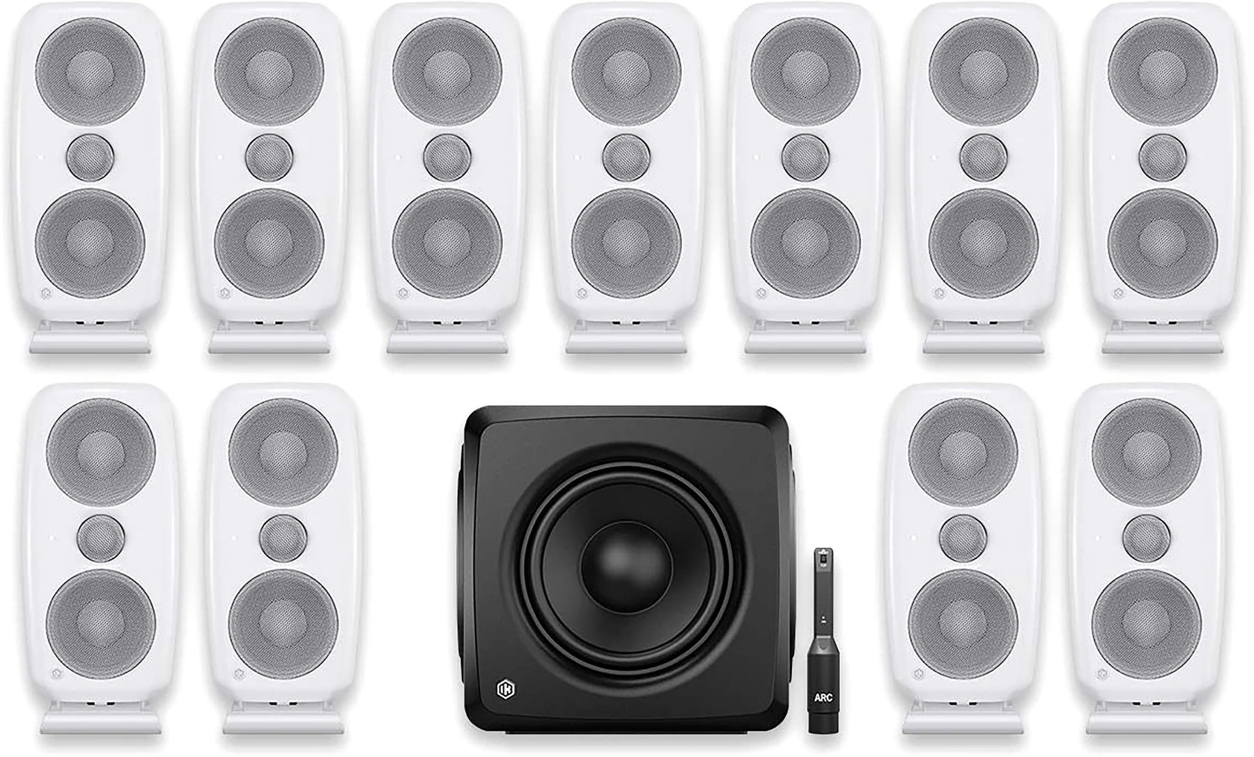 IK Multimedia 7.1.4 iLoud MTM MKII 套装 - 白色