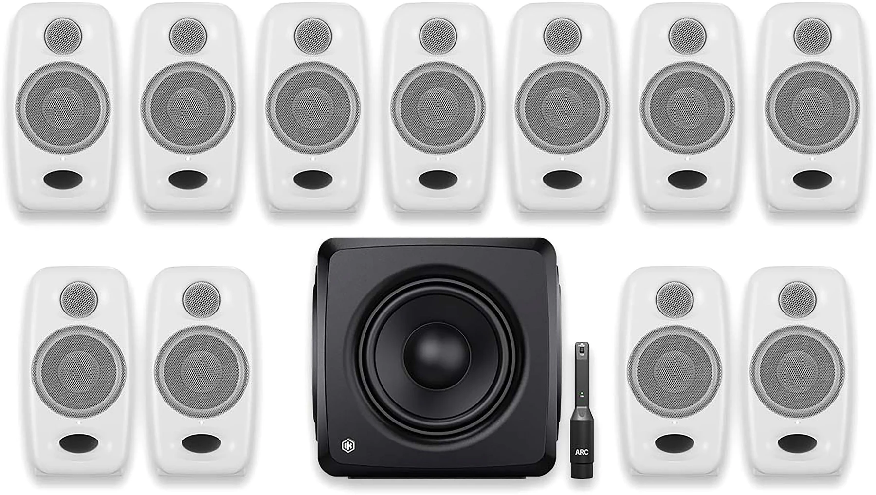 IK Multimedia 7.1.4 iLoud Micro Monitor Pro 套装 - 白色