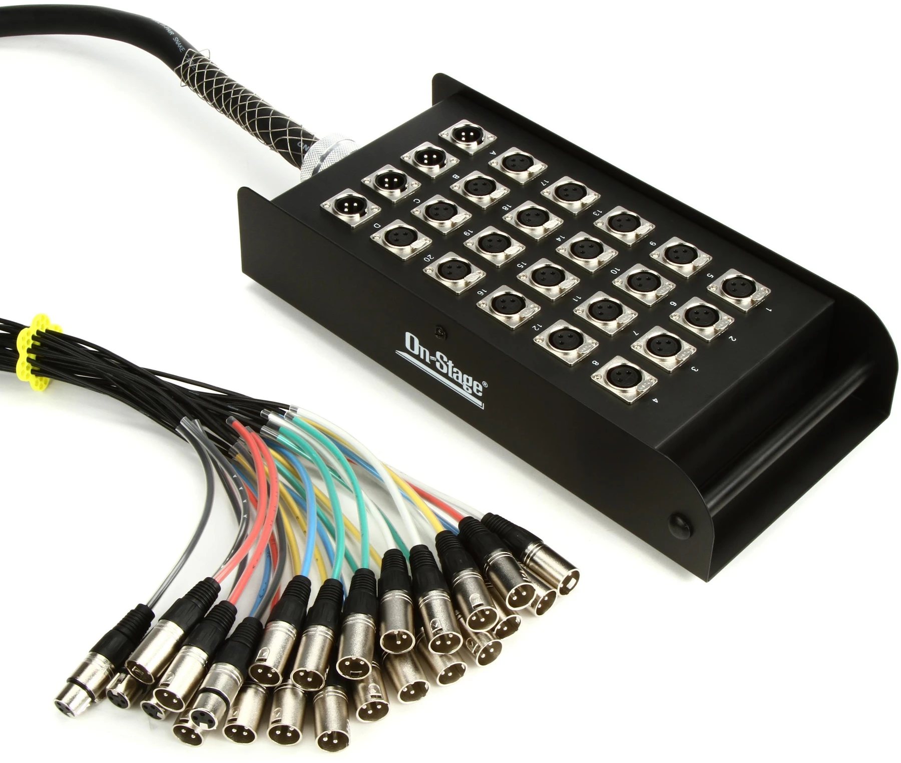 On-Stage SNK20450V2 20进4出XLR舞台多芯线缆 - 50英尺