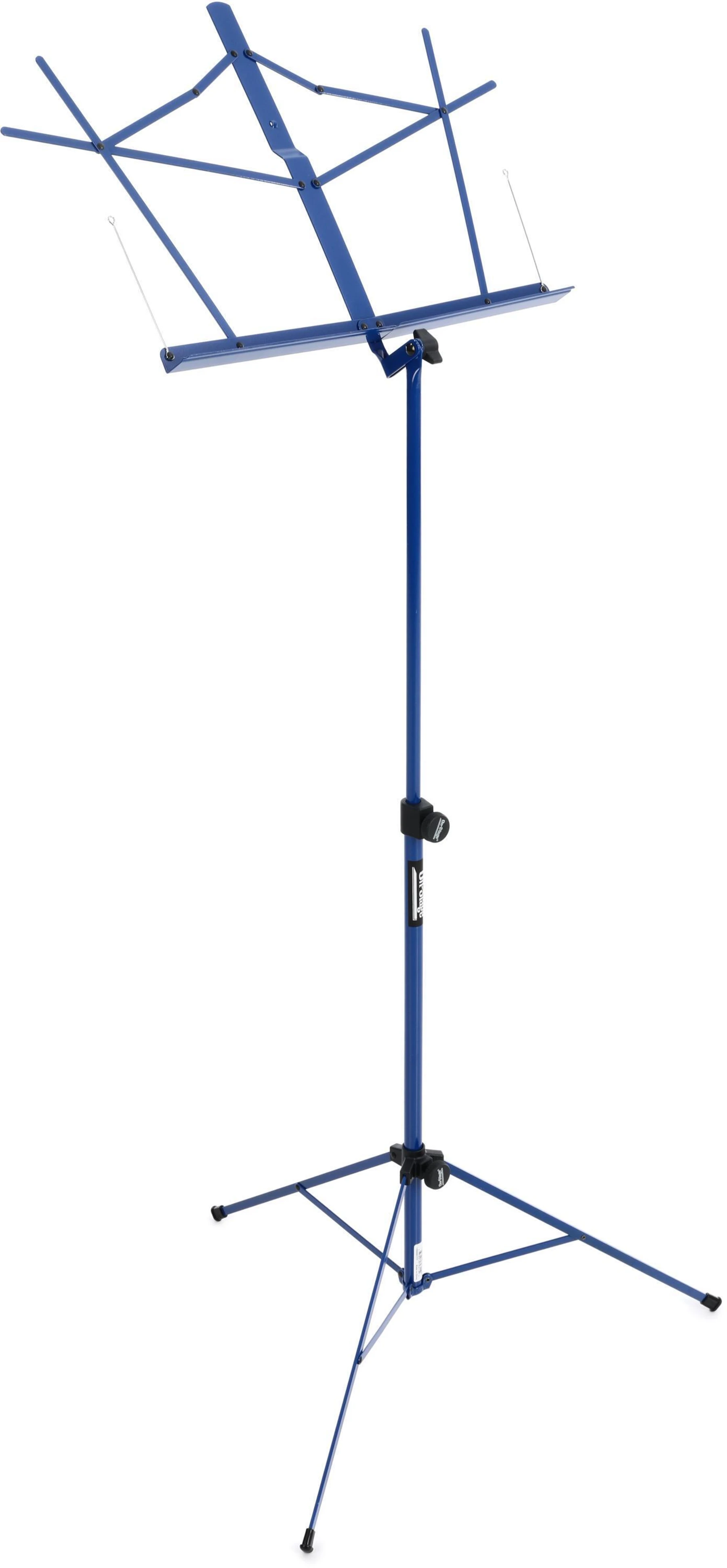 On-Stage SM7122DBB 带袋便携式乐谱架 - 深蓝色
