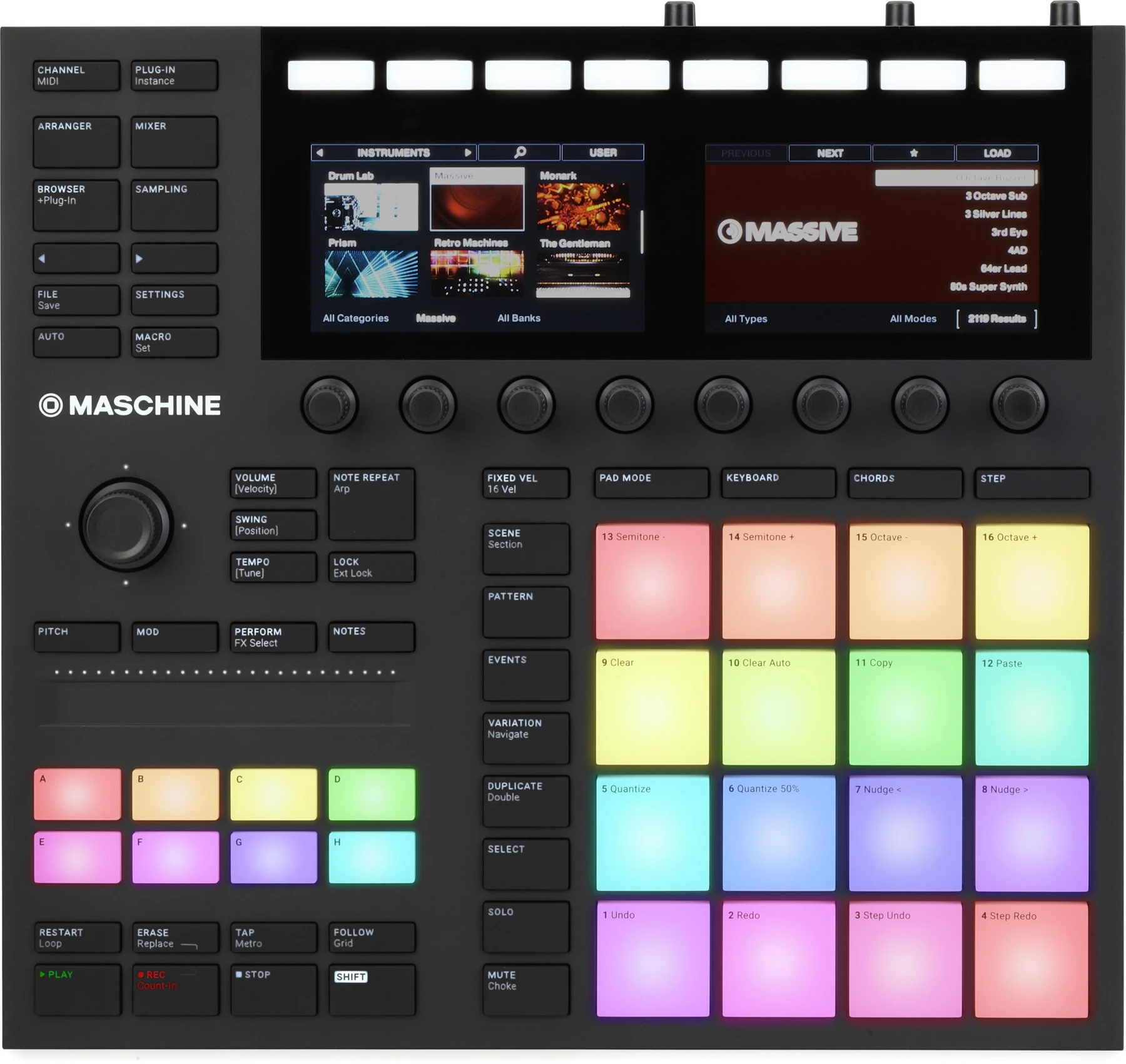Native Instruments Maschine MK3 配备 Komplete Select 的制作与演奏系统