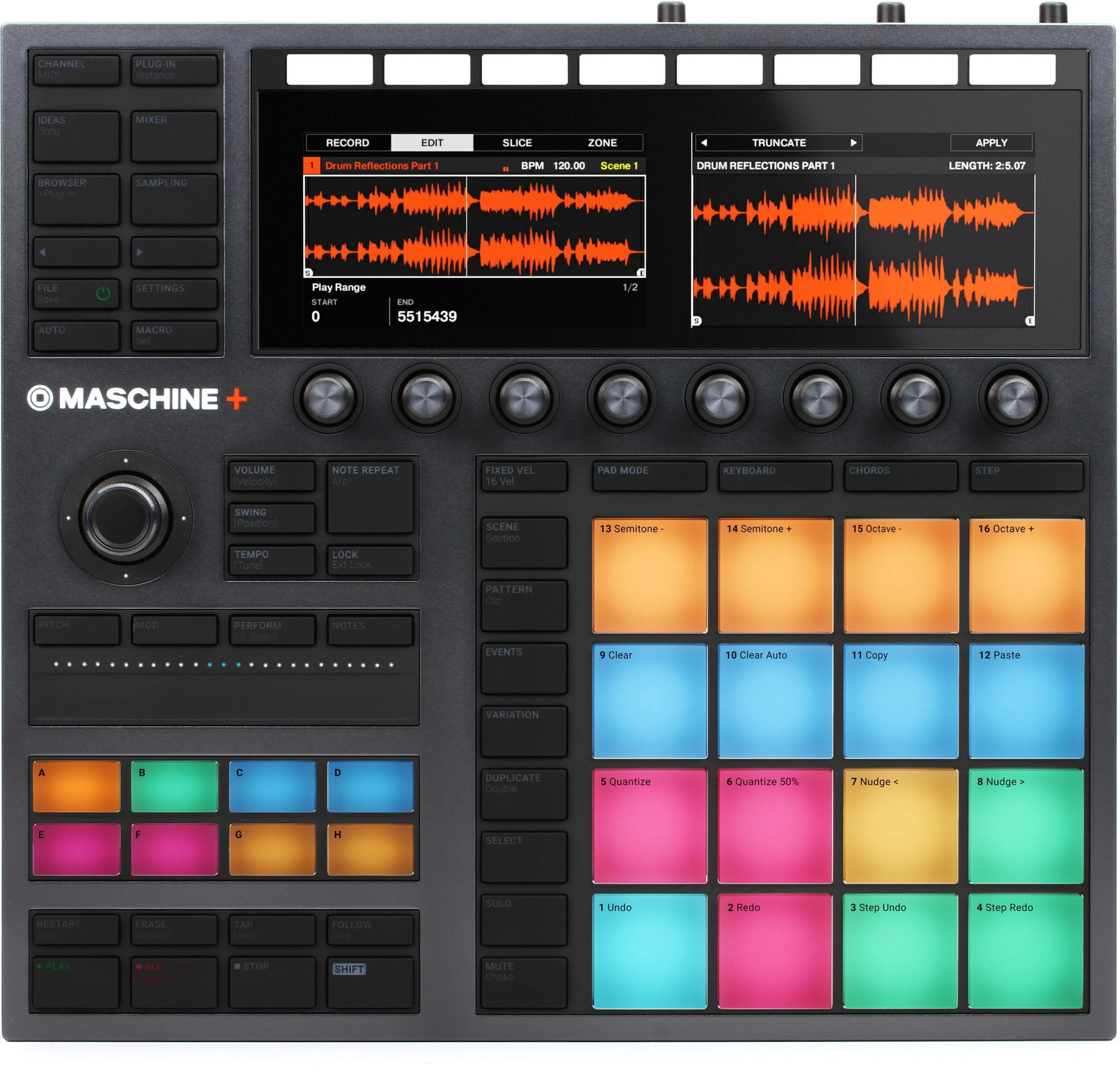 Native Instruments Maschine+ 独立制作与演奏乐器