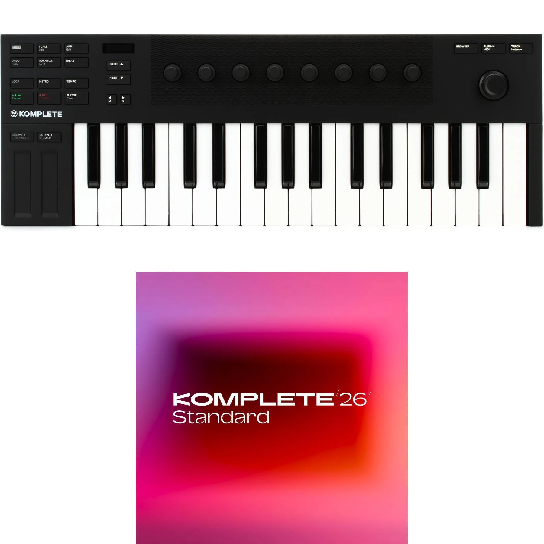 Native Instruments Komplete Kontrol M32 微型键盘控制器，含 Komplete Standard