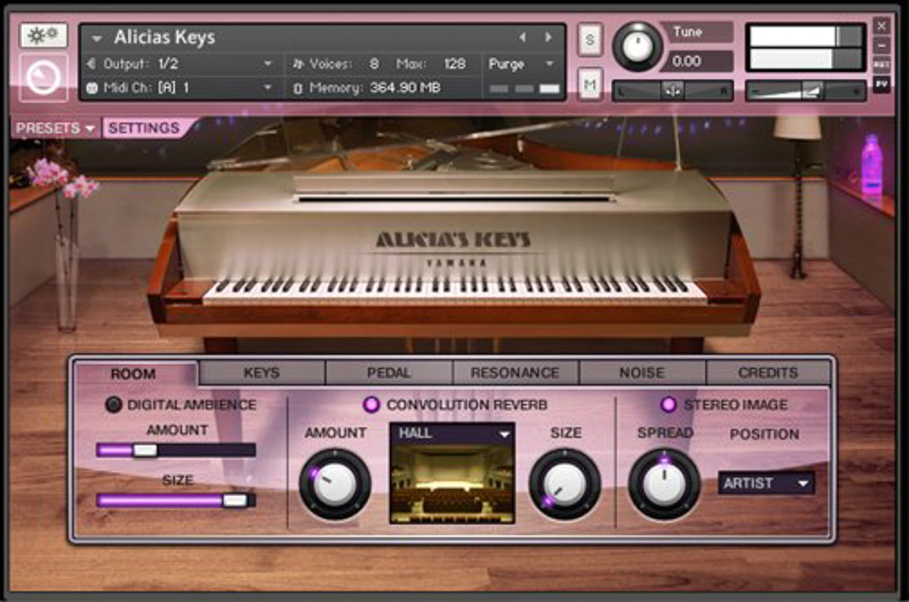 Native Instruments Alicia's Keys 钢琴软件乐器