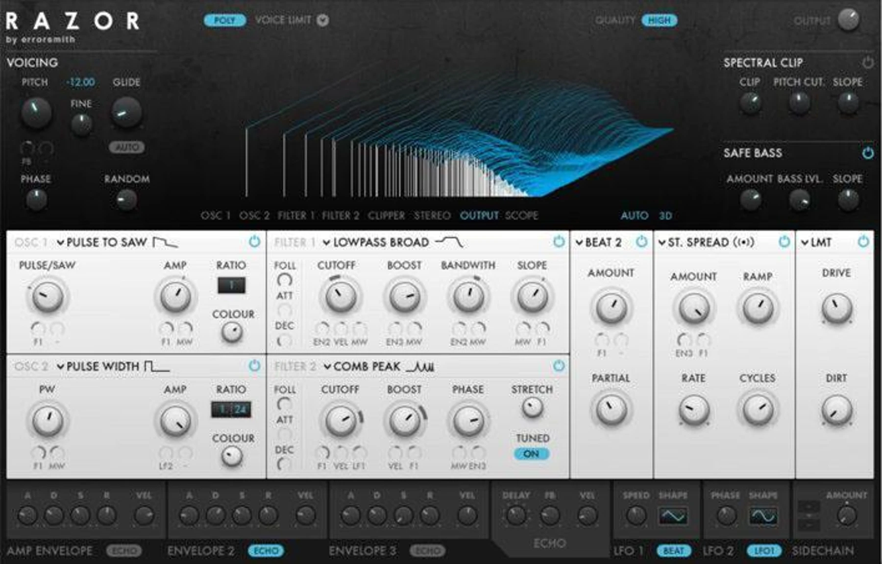 Native Instruments Razor 加法合成器插件