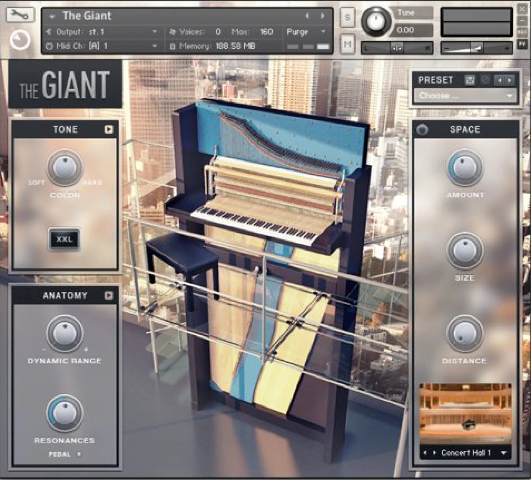 Native Instruments The Giant 立式钢琴软件乐器