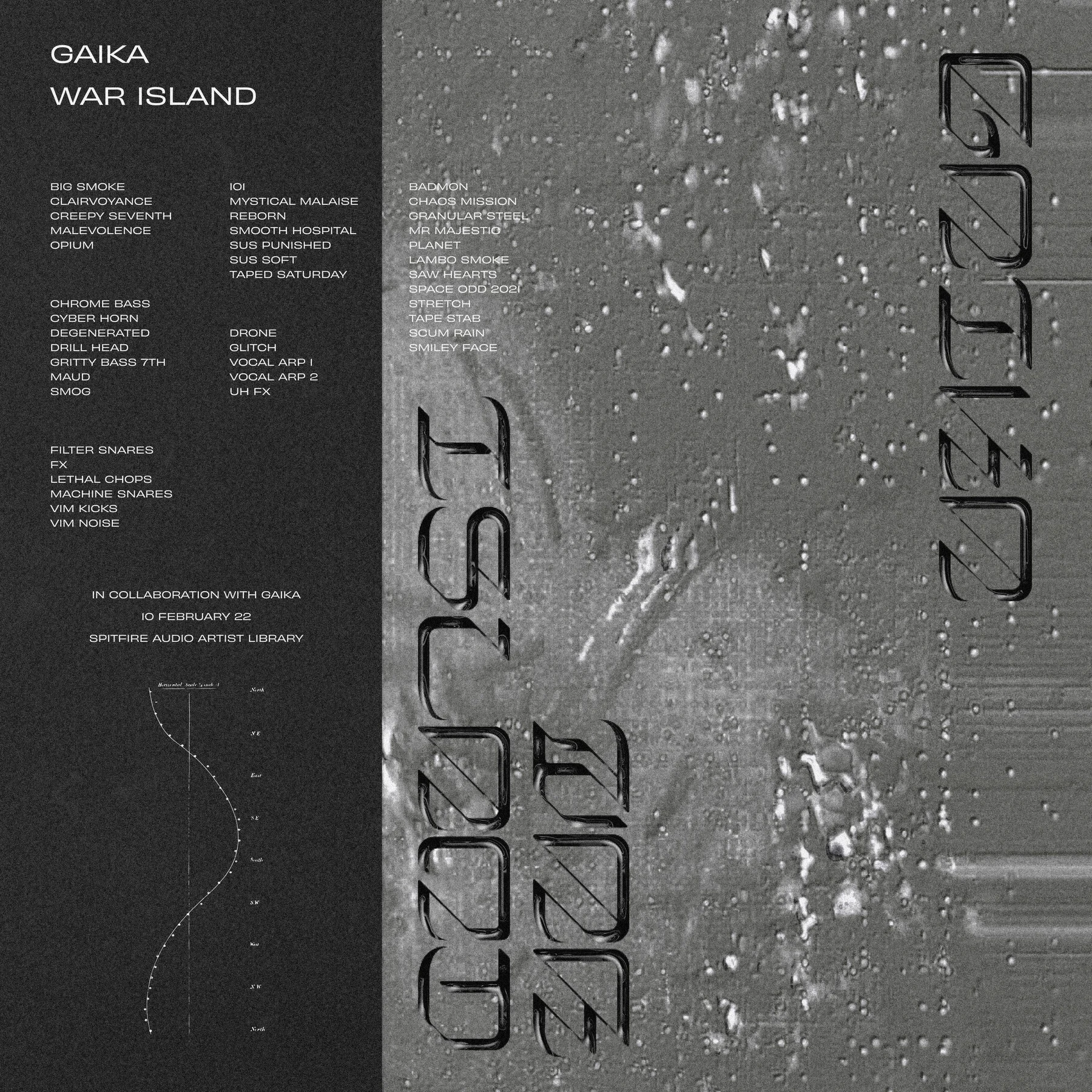 Spitfire Audio Gaika - 战争岛工业音景软件乐器