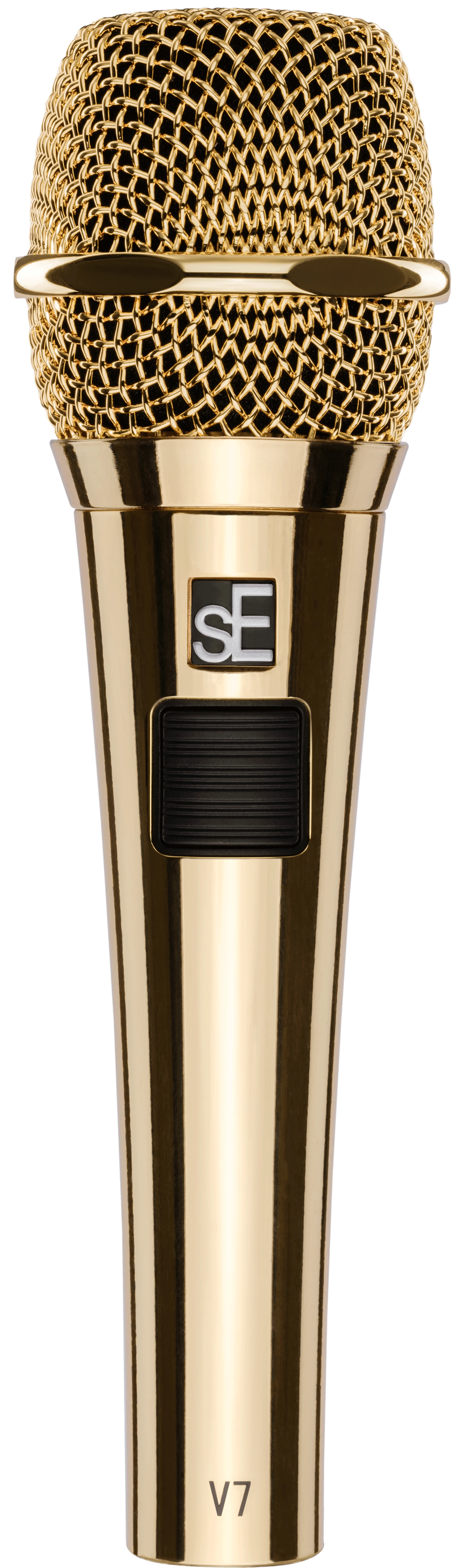 sE Electronics V7 PTT 动圈麦克风 - 24K 镀金