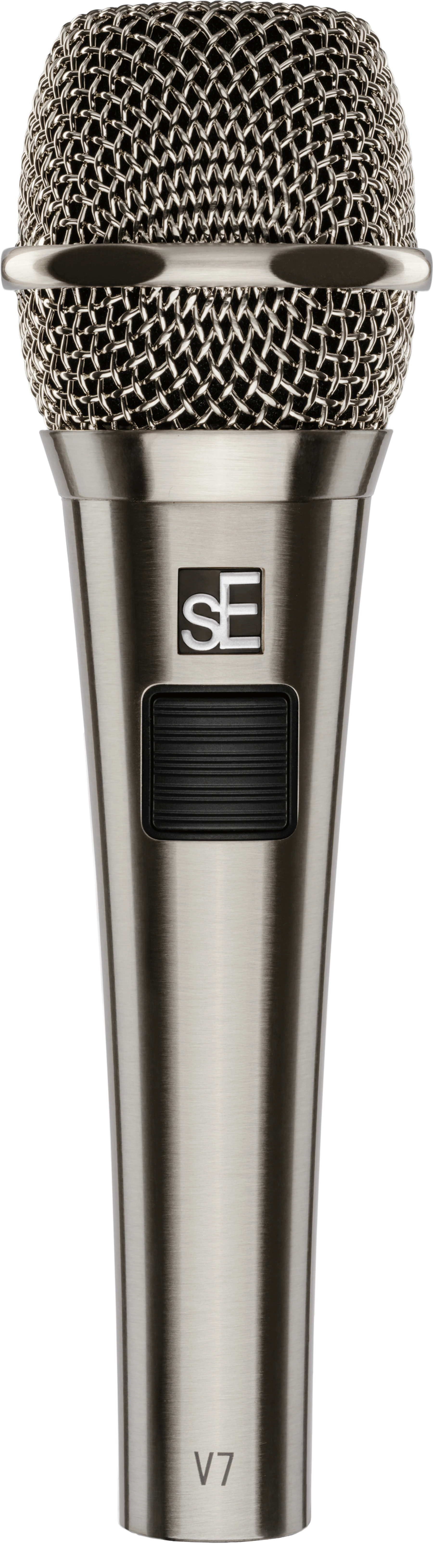 sE Electronics V7 PTT 动圈麦克风 - 拉丝镍