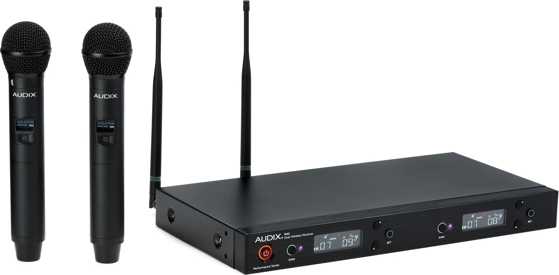 Audix AP42 OM2 双手持无线麦克风系统 - A 频段