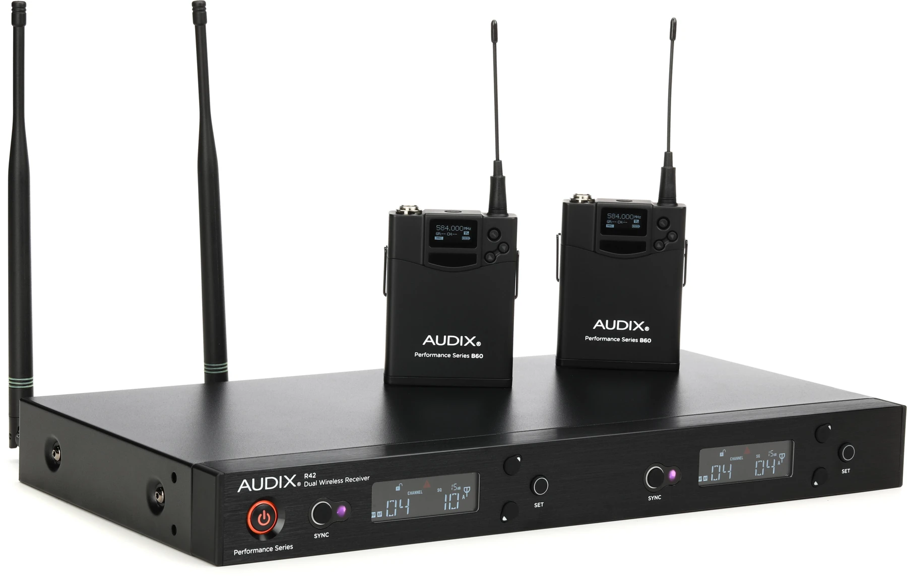 Audix AP42 BP 双腰包无线系统 - B 频段