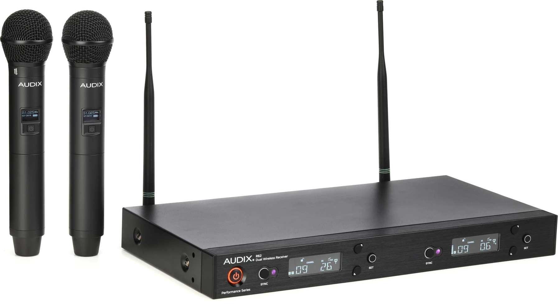 Audix AP62 OM5 双手持式无线麦克风系统