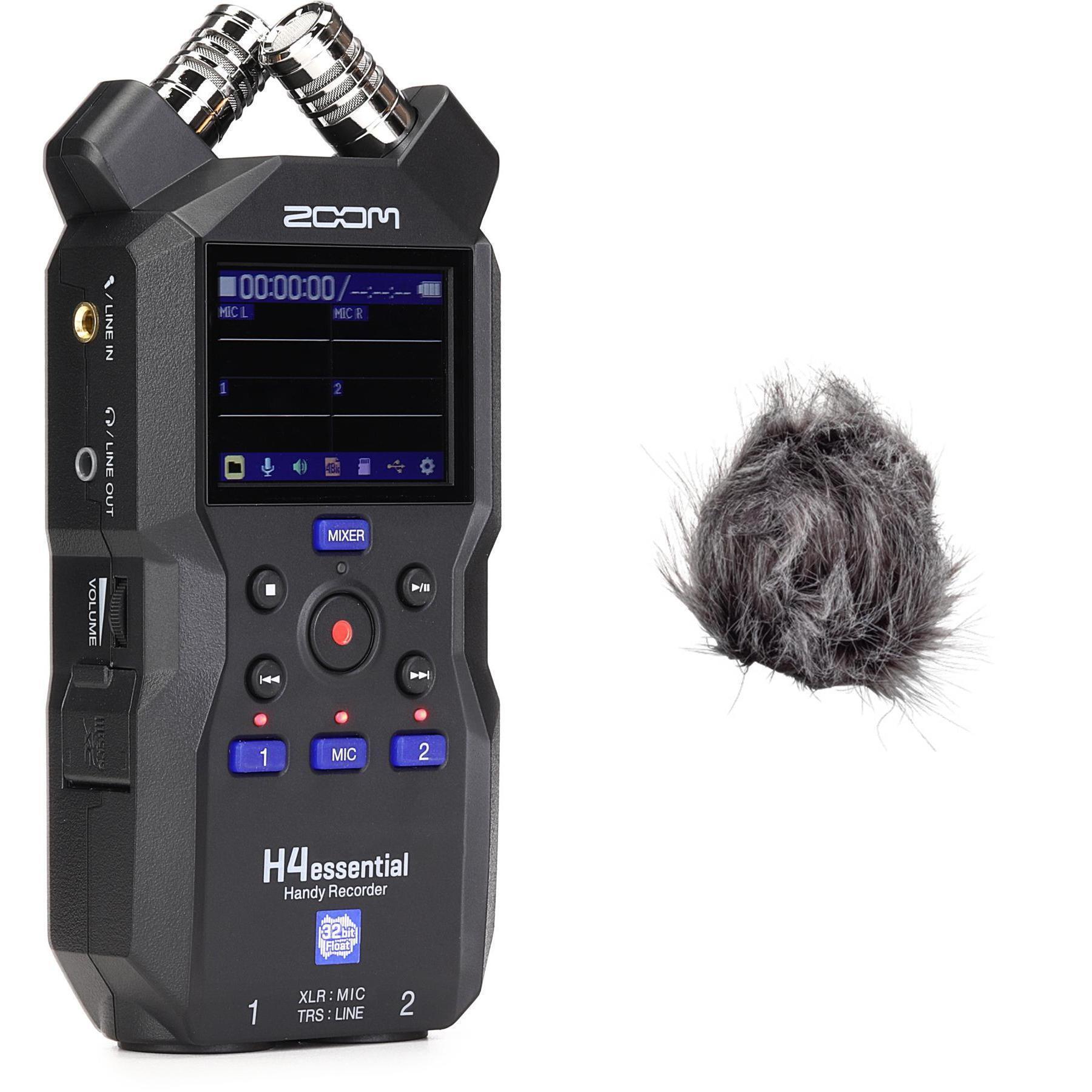 Zoom H4essential 便携式录音机（含防风罩）