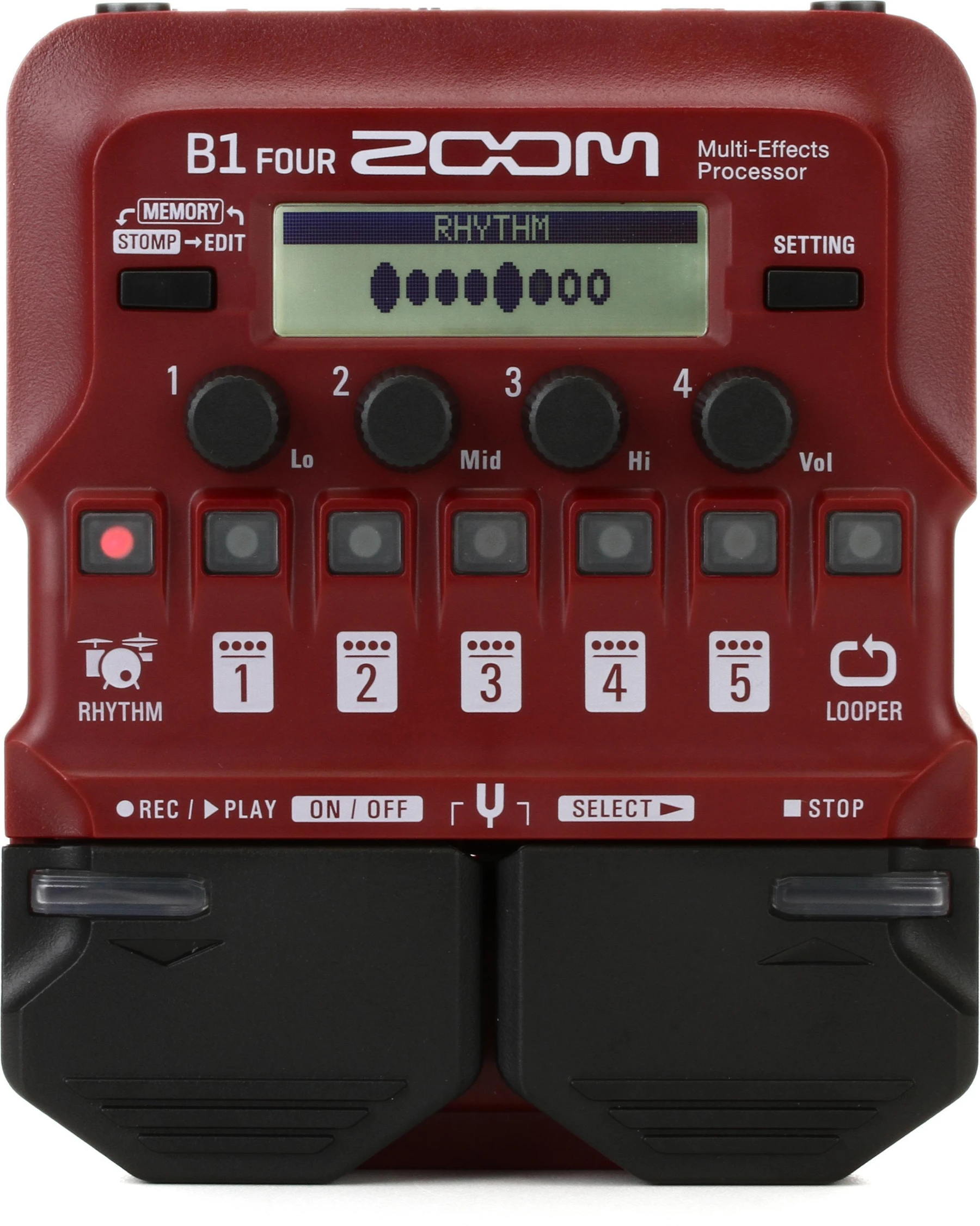 Zoom B1 FOUR 贝斯多效果处理器