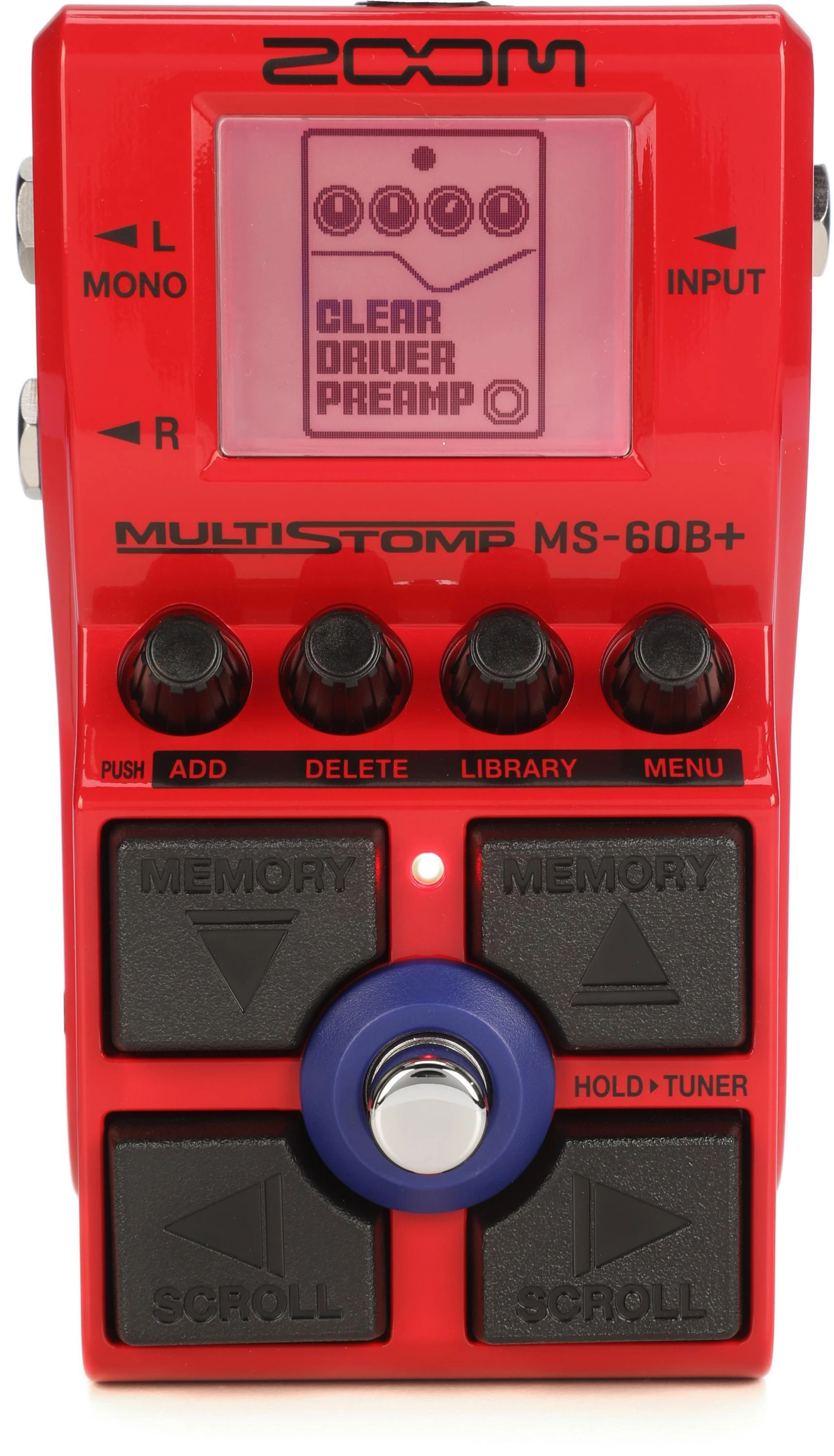 Zoom MS-60B+ MultiStomp 贝斯效果踏板