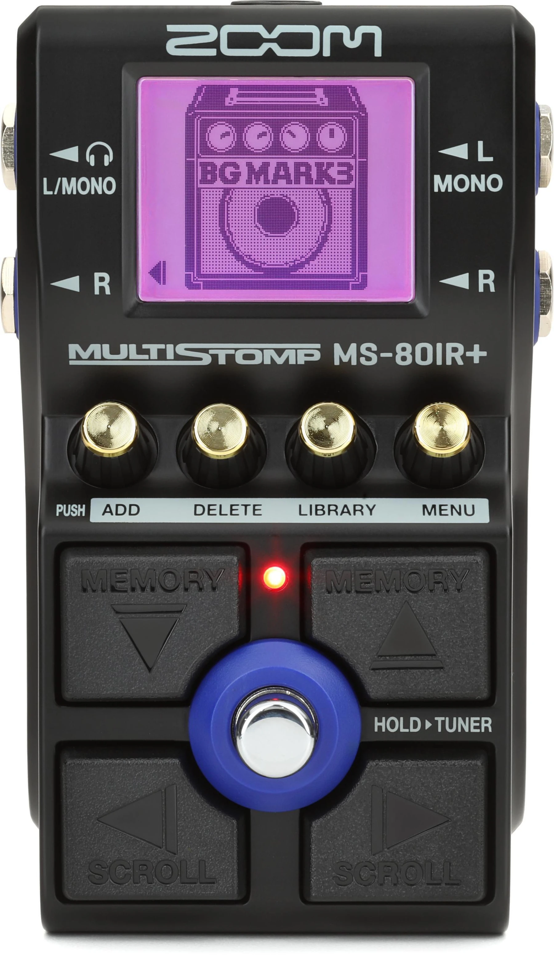 Zoom MS-80 IR+ 音箱模拟及多效果踏板
