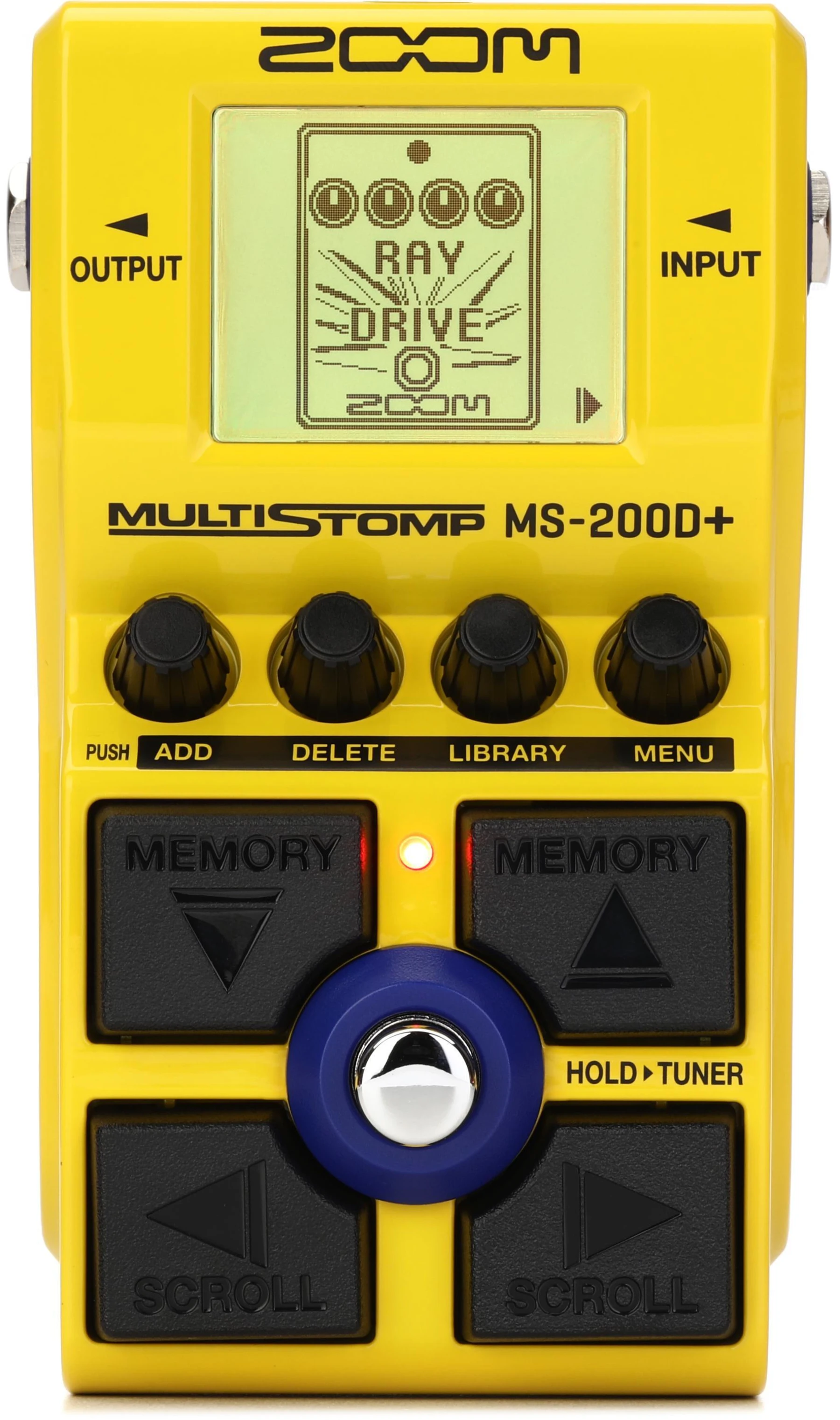 Zoom MS-200D+ MultiStomp 过载及失真踏板