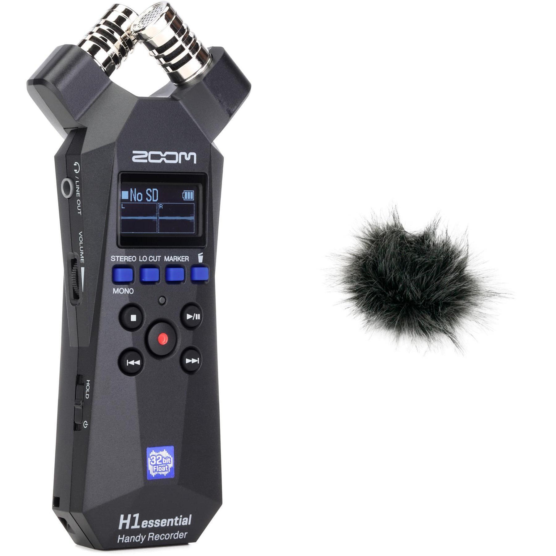 Zoom H1essential 便携式录音机（含防风罩）