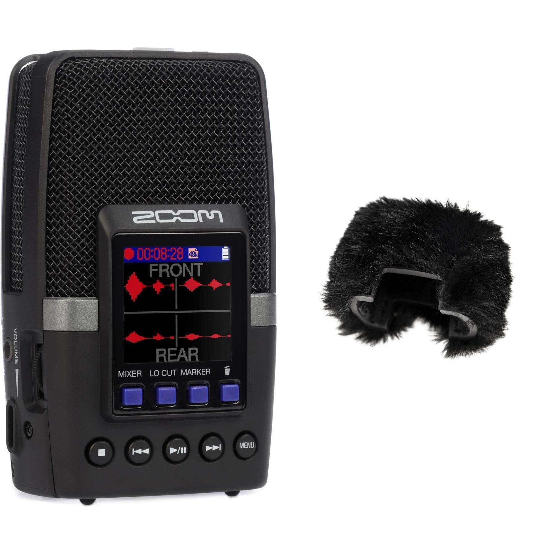 Zoom H2essential 多麦克风便携式录音机（含防风罩）