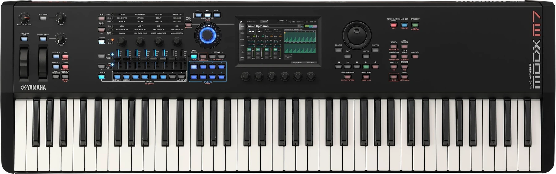 Yamaha MODX M7 76 键演奏型合成器
