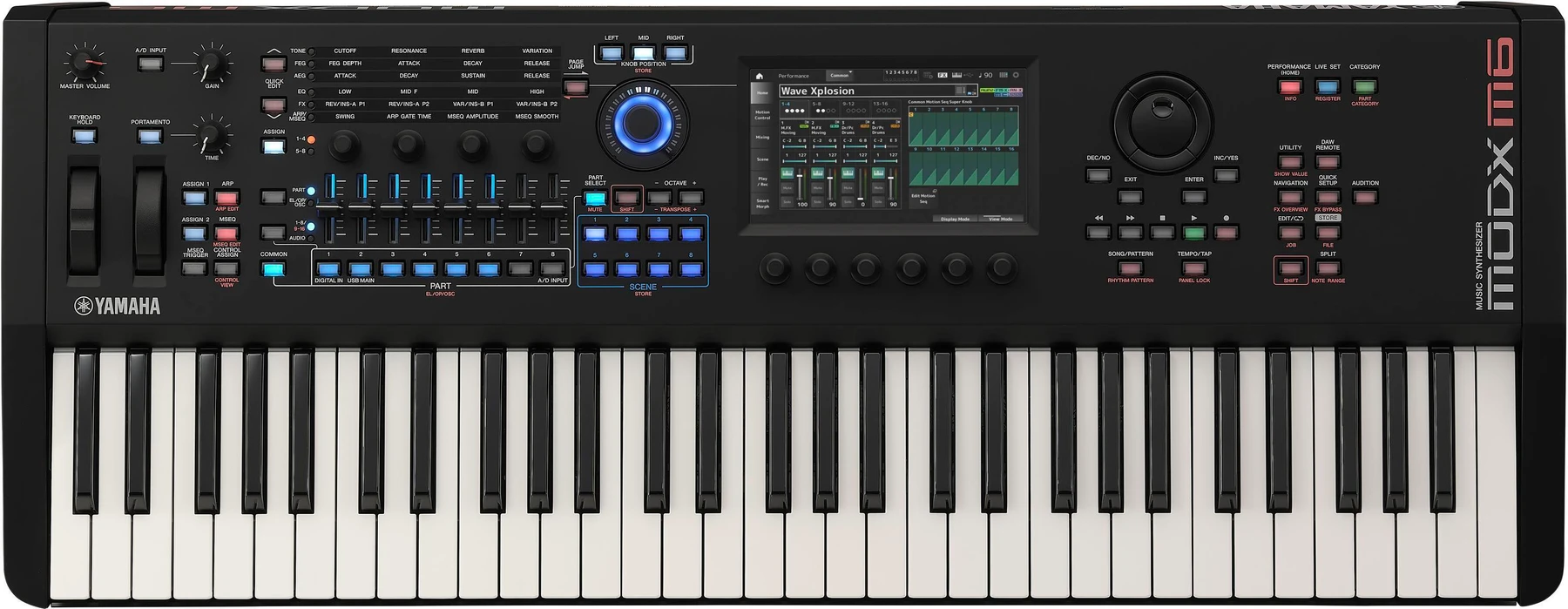 Yamaha MODX M6 61 键演奏型合成器
