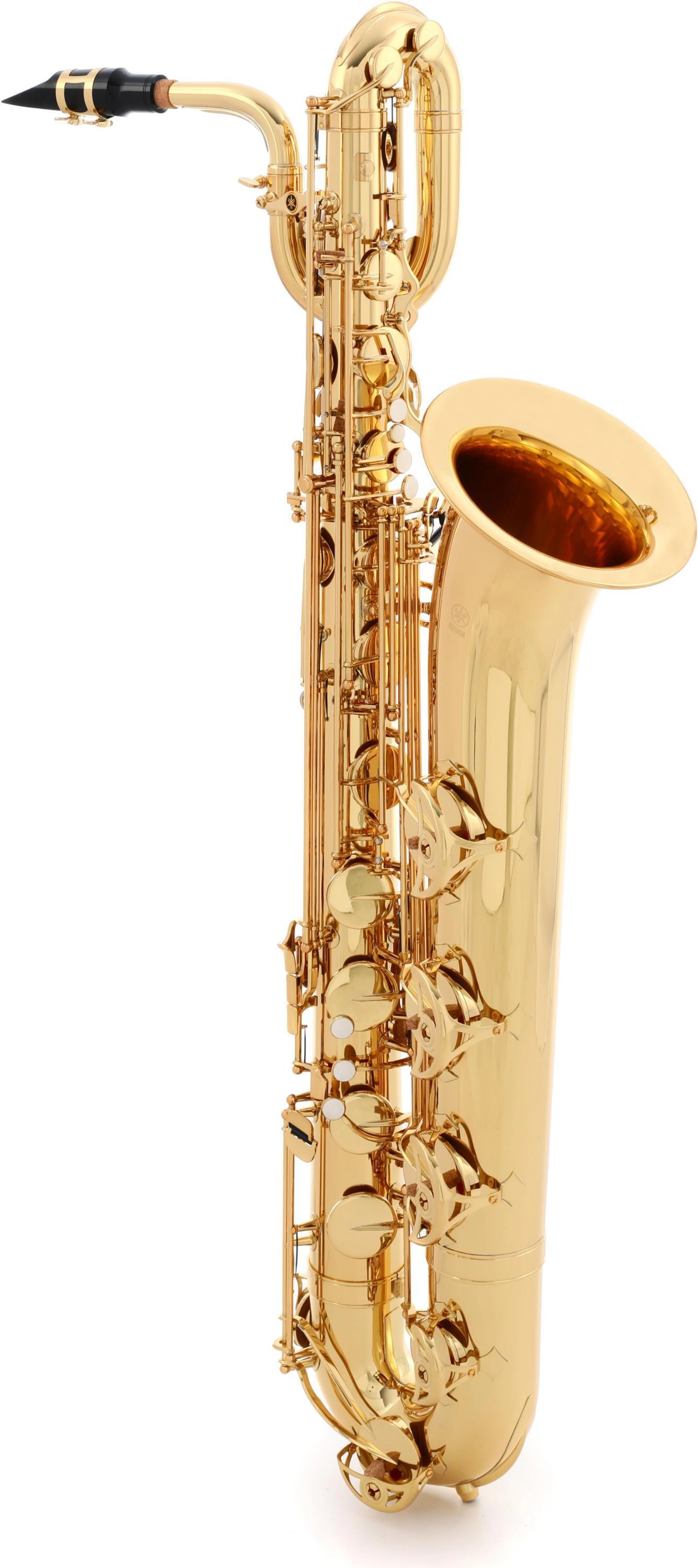 雅马哈 YBS-480 中级上低音萨克斯管 - 金色漆面