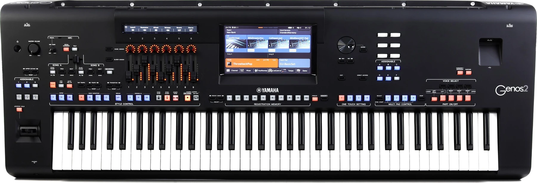 Yamaha Genos2 76键编曲工作站