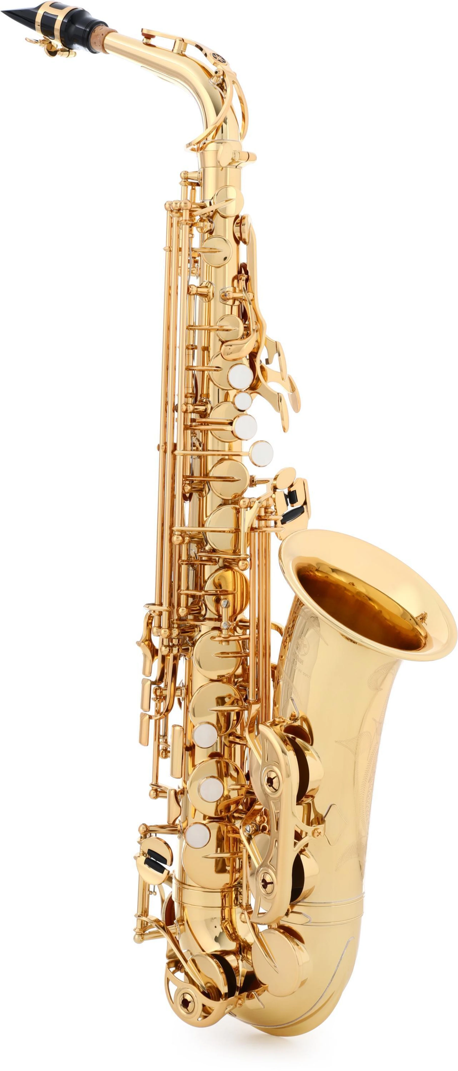Yamaha YAS-480 中级中音萨克斯管－金色漆面