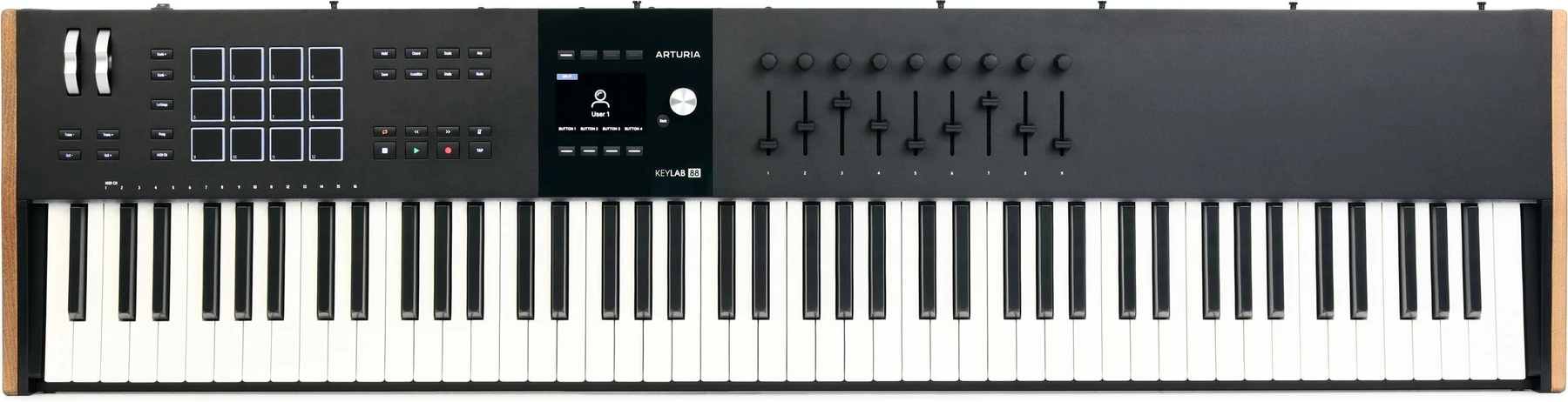 Arturia KeyLab 88 mk3 88键重锤键键盘控制器－黑色