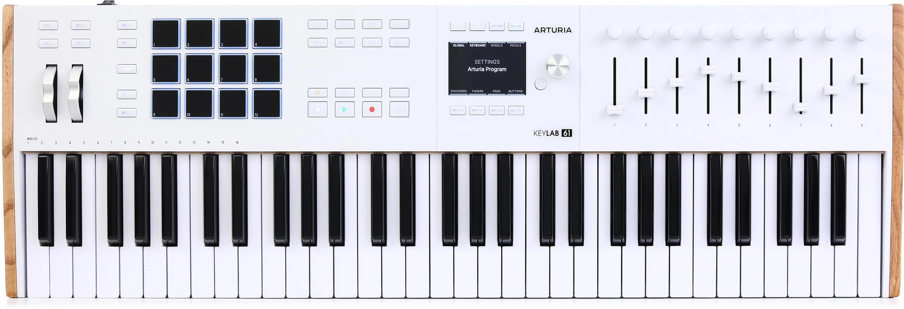 Arturia KeyLab 61 mk3 61键键盘控制器 - 白色