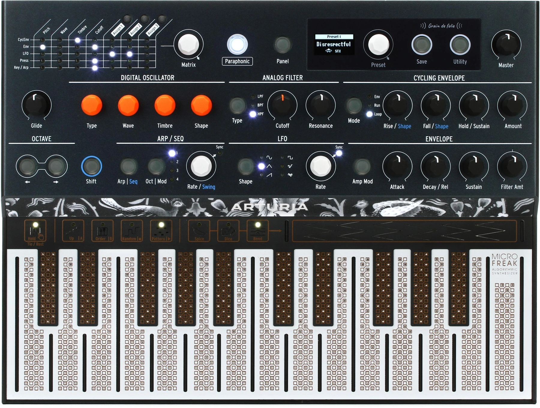 Arturia MicroFreak 混合合成器