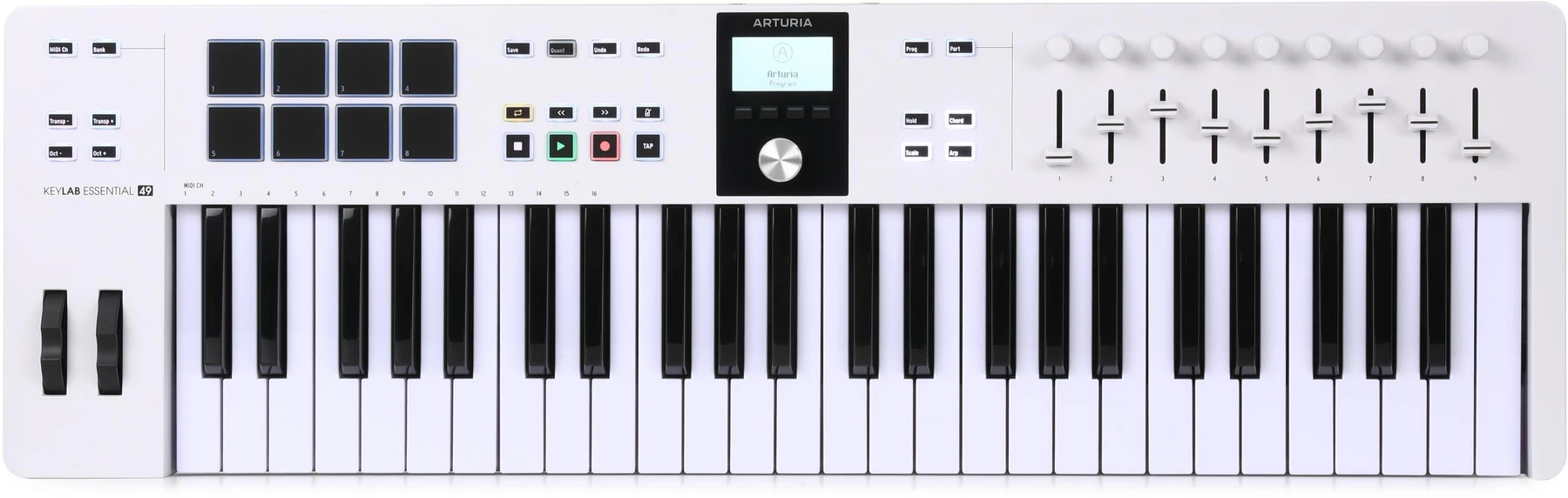 Arturia KeyLab Essential mk3 49键键盘控制器 - 白色