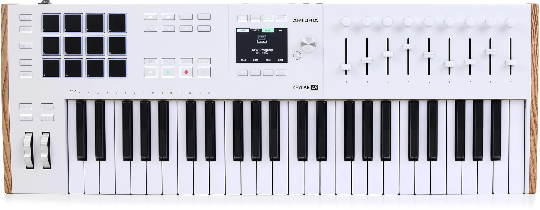 Arturia KeyLab 49 mk3 49键键盘控制器 - 白色