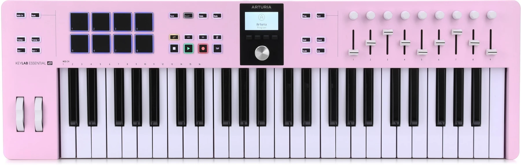 Arturia KeyLab Essential mk3 49键键盘控制器 - 玫瑰石英色