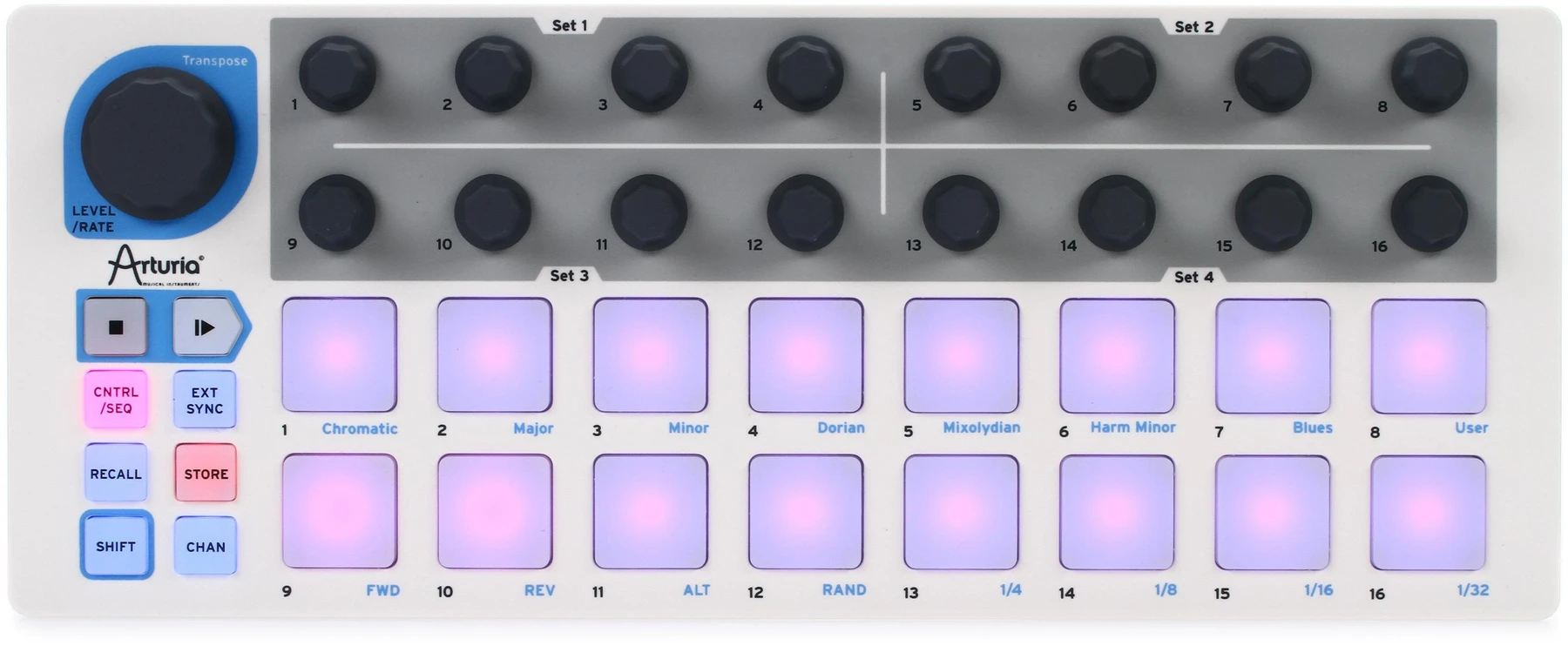 Arturia BeatStep 打击垫控制器和 CV/Gate 音序器