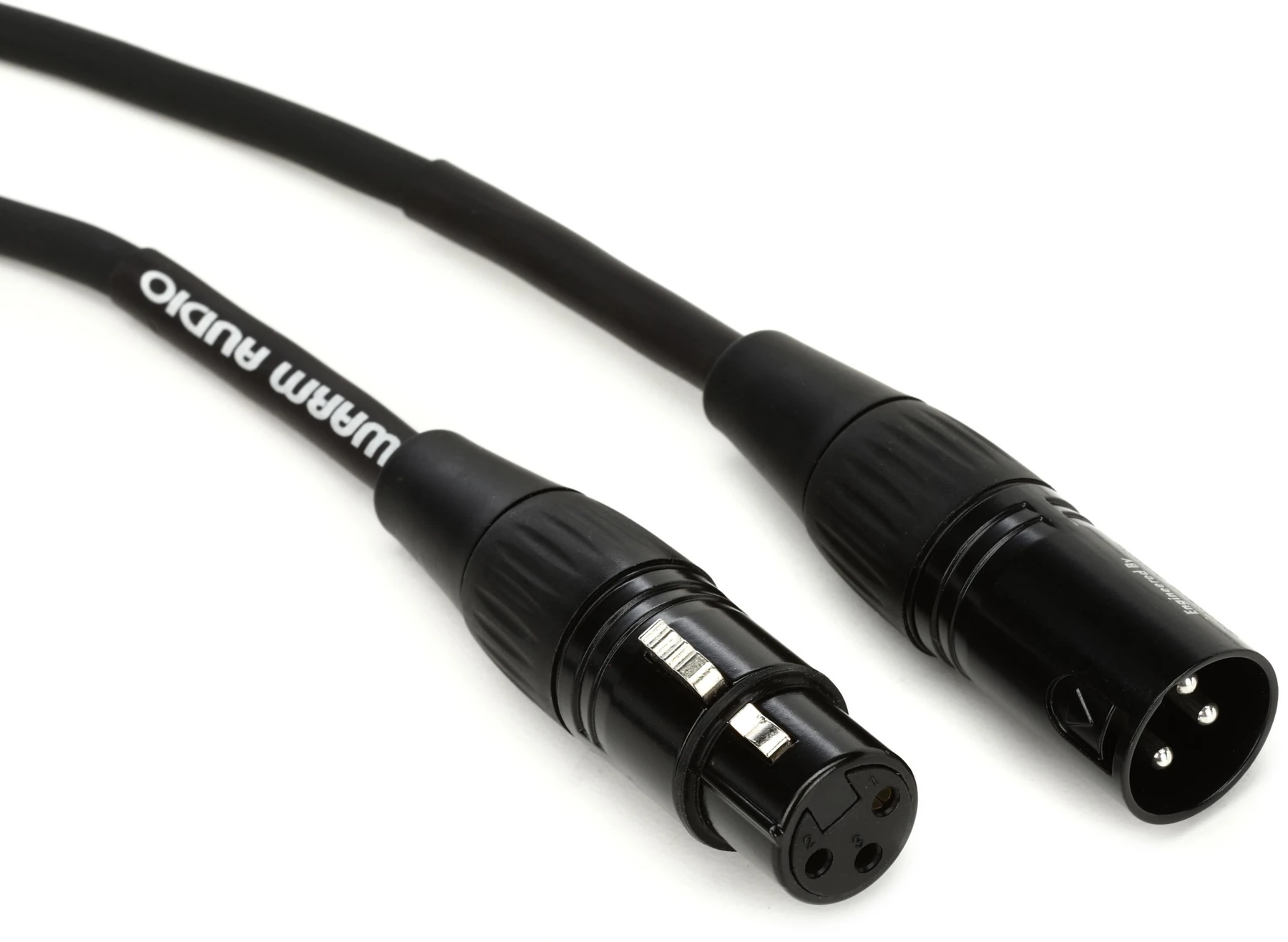 Warm Audio Pro Silver XLR母头转XLR公头麦克风线缆 - 15英尺