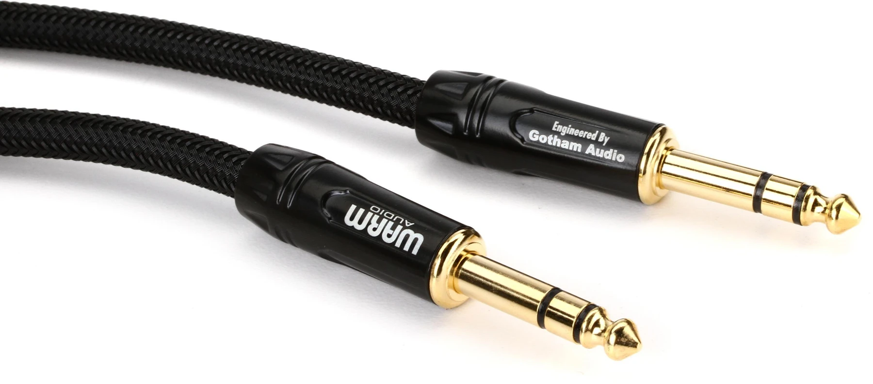 Warm Audio Prem-TRS-10' Premier Gold TRS转TRS线缆 - 10英尺