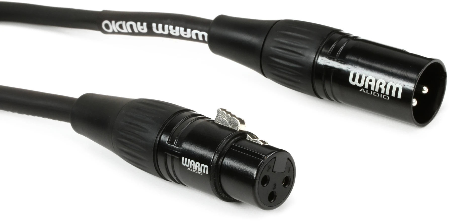 Warm Audio Pro Silver XLR母头转XLR公头麦克风线缆 - 6英尺