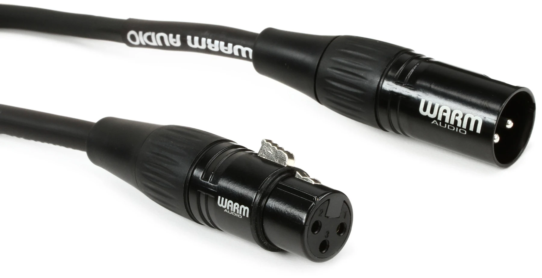 Warm Audio Pro Silver XLR母头转XLR公头麦克风线缆 - 3英尺