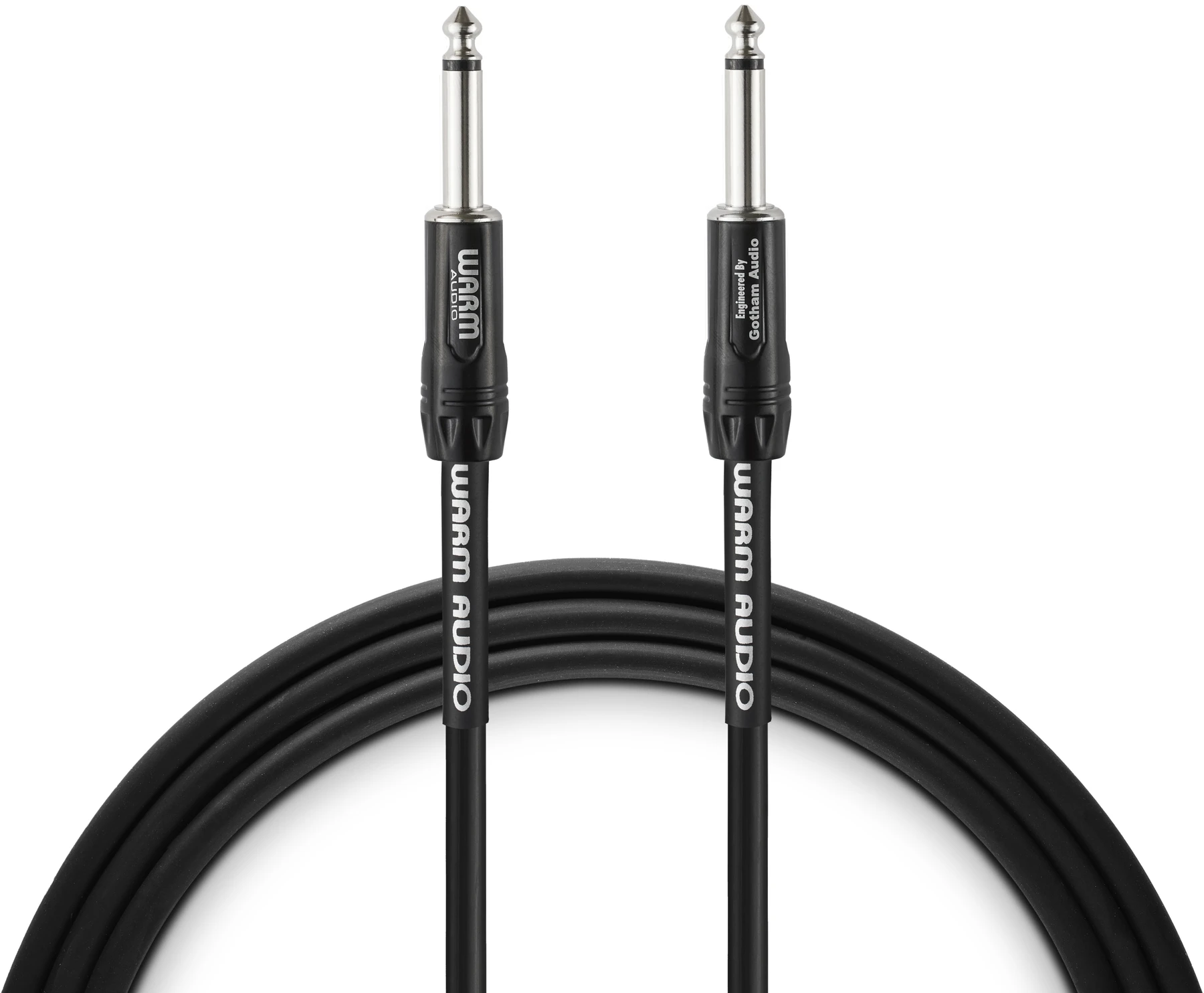 Warm Audio Pro-SPKR-6英尺 Pro Silver TS转TS扬声器线缆 - 6英尺