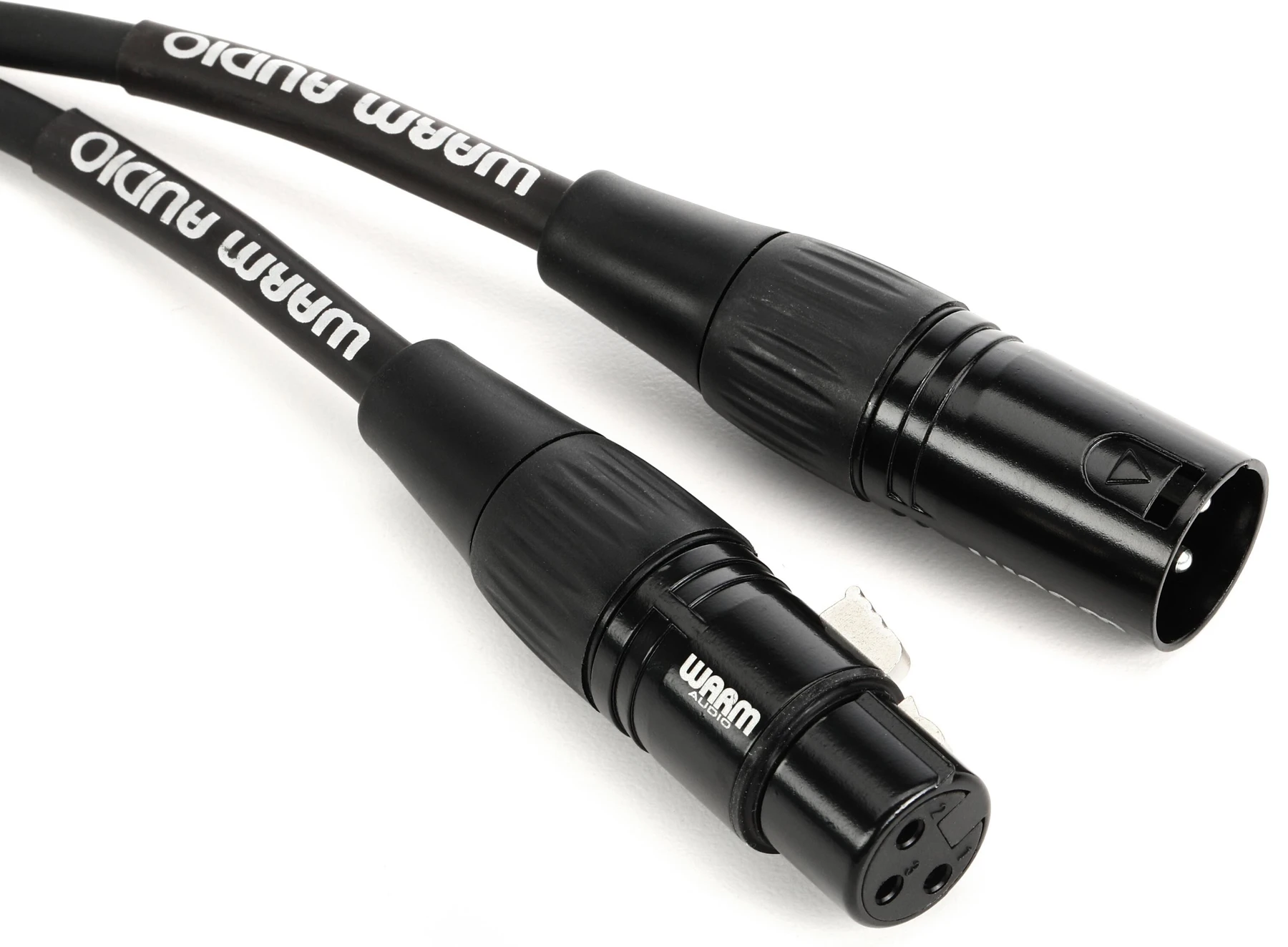 Warm Audio Pro Silver XLR 母头转 XLR 公头麦克风线缆 - 100 英尺